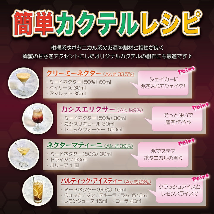 Mead nectar "Suktinis" - ミードネクター「スクティニス」