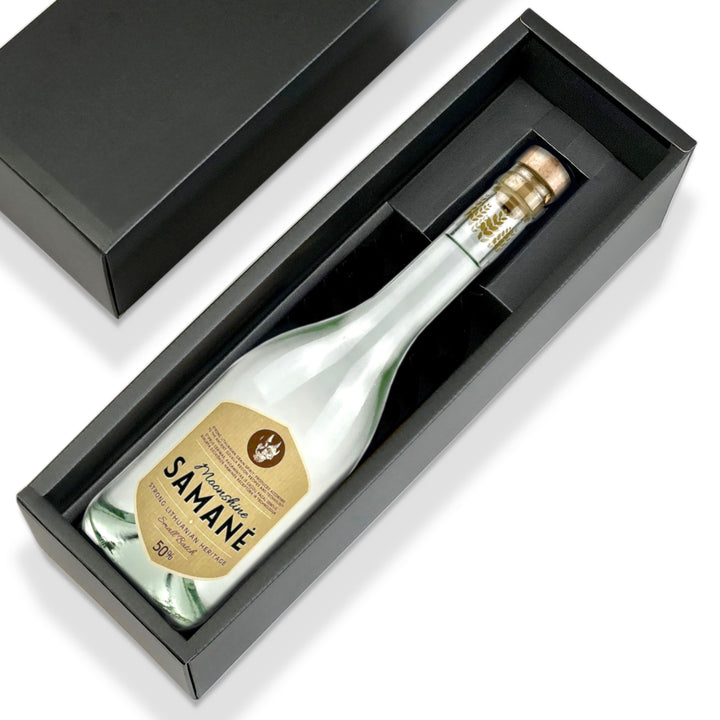 Gift: Moonshine Samanė Single Bottle Box - ギフト:ライ麦スピリッツ「ムーンシャイン サマネ」1本箱