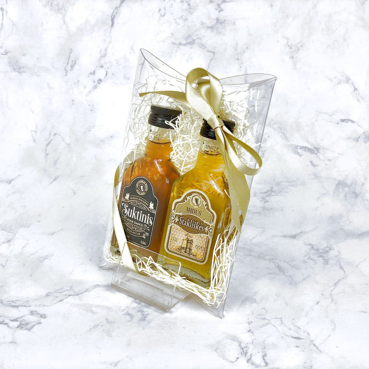 Miniature Bottle Set: Mead & Mead Nectar (12% & 50%) - ミード&ミードネクターミニチュア2本セット(12% & 50%)
