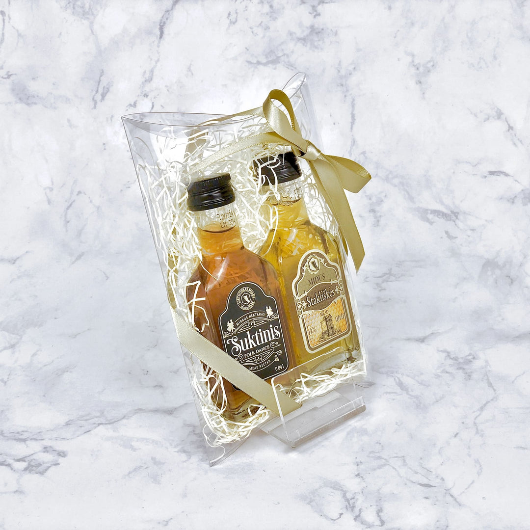 Miniature Bottle Set: Mead & Mead Nectar (12% & 50%) - ミード&ミードネクターミニチュア2本セット(12% & 50%)