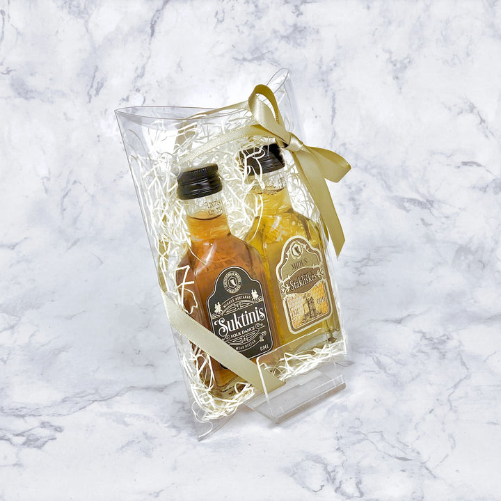 Miniature Bottle Set: Mead & Mead Nectar (12% & 50%) - ミード&ミードネクターミニチュア2本セット(12% & 50%)