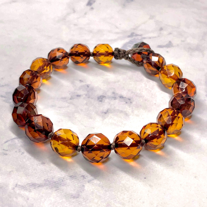 Amber bracelet (Baltic amber): C-1