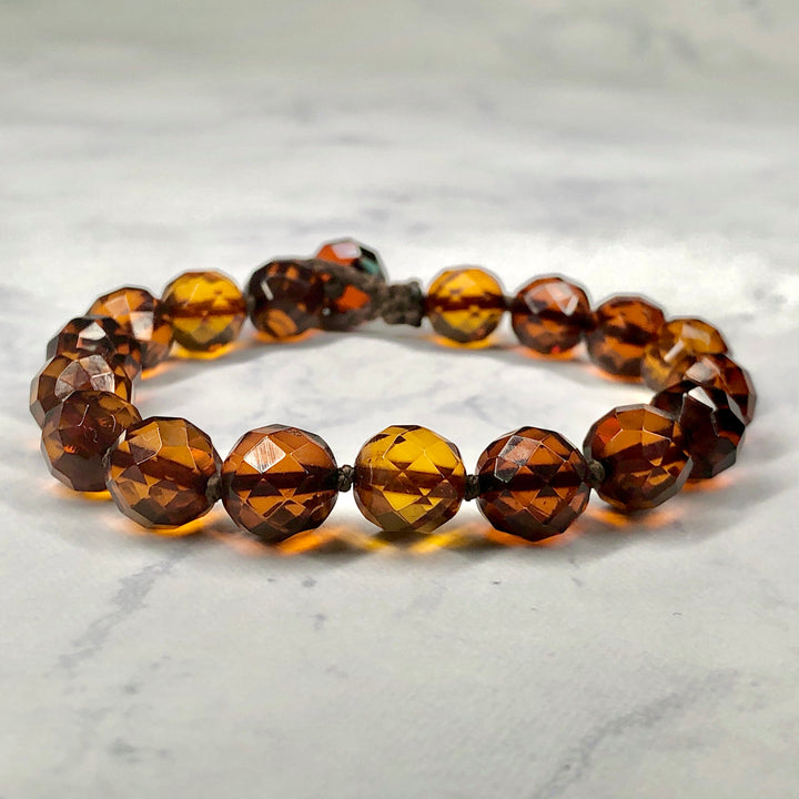 Amber bracelet (Baltic amber): C-1