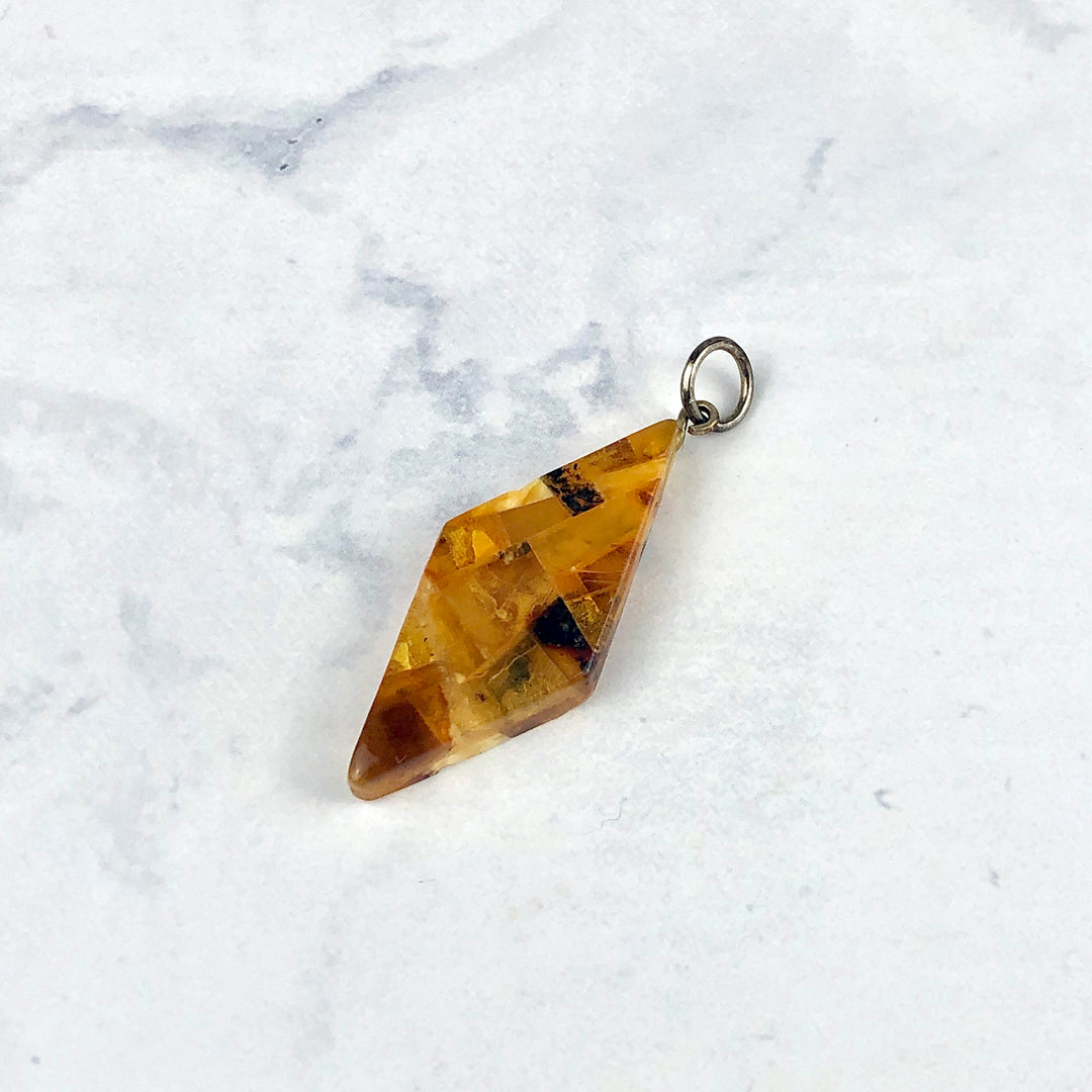 Amber Pendant (Baltic Amber): A-2