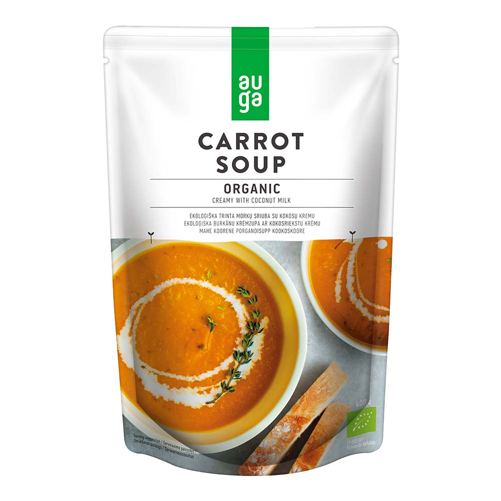 AUGA Organic Carrot Soup 400g