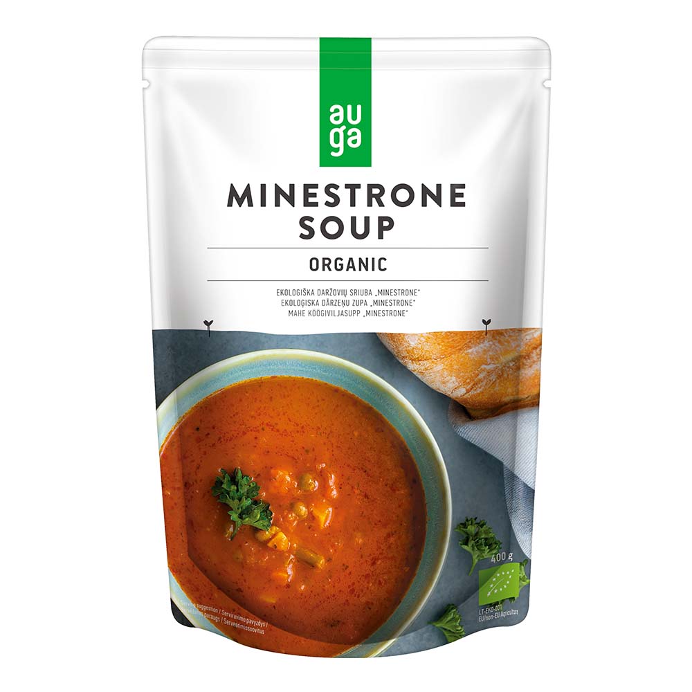 AUGA Organic Minestrone Soup 400g