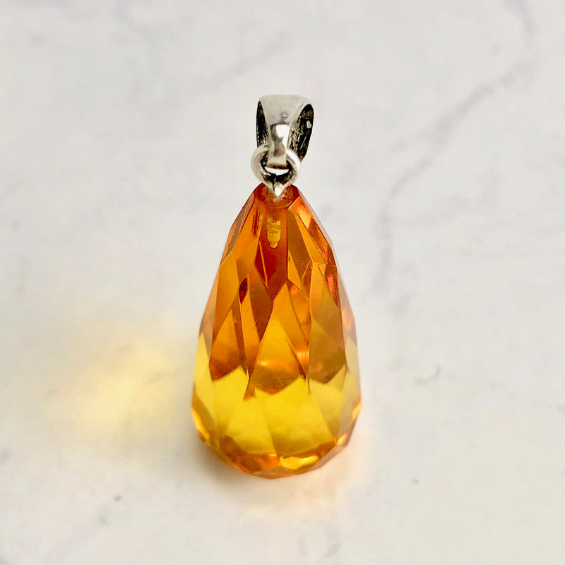 Amber Pendant (Baltic Amber): A-1
