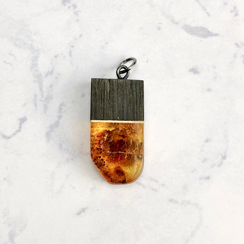 Amber Pendant (Baltic Amber): B-2