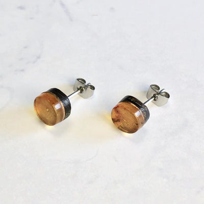 Amber Earrings (Baltic Amber): B-6