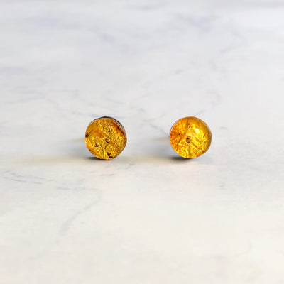 Amber Earrings (Baltic Amber): B-8