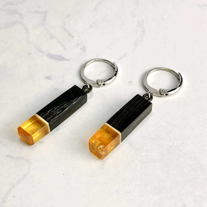 Amber Earrings (Baltic Amber): C-2