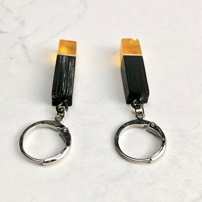 Amber Earrings (Baltic Amber): C-2