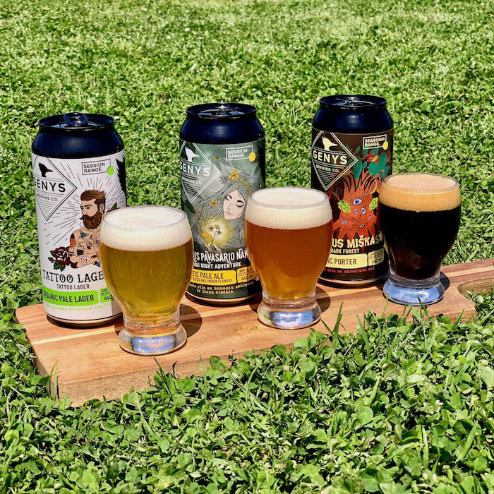 Craft Beer "Genys Brewing Variety Pack (3 Styles)" - クラフトビール「ゲニスブルーイング３種類セット」