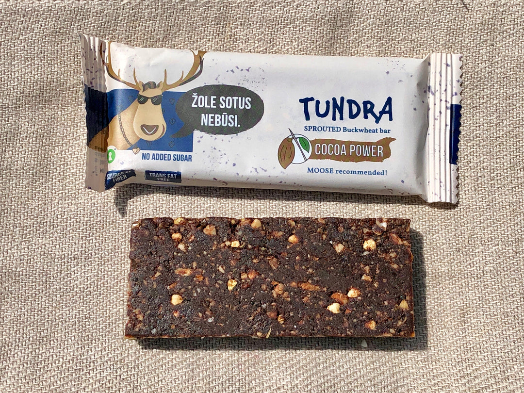 Sprouted Buckwheat Date Bar "Tundra" 4 kinds set