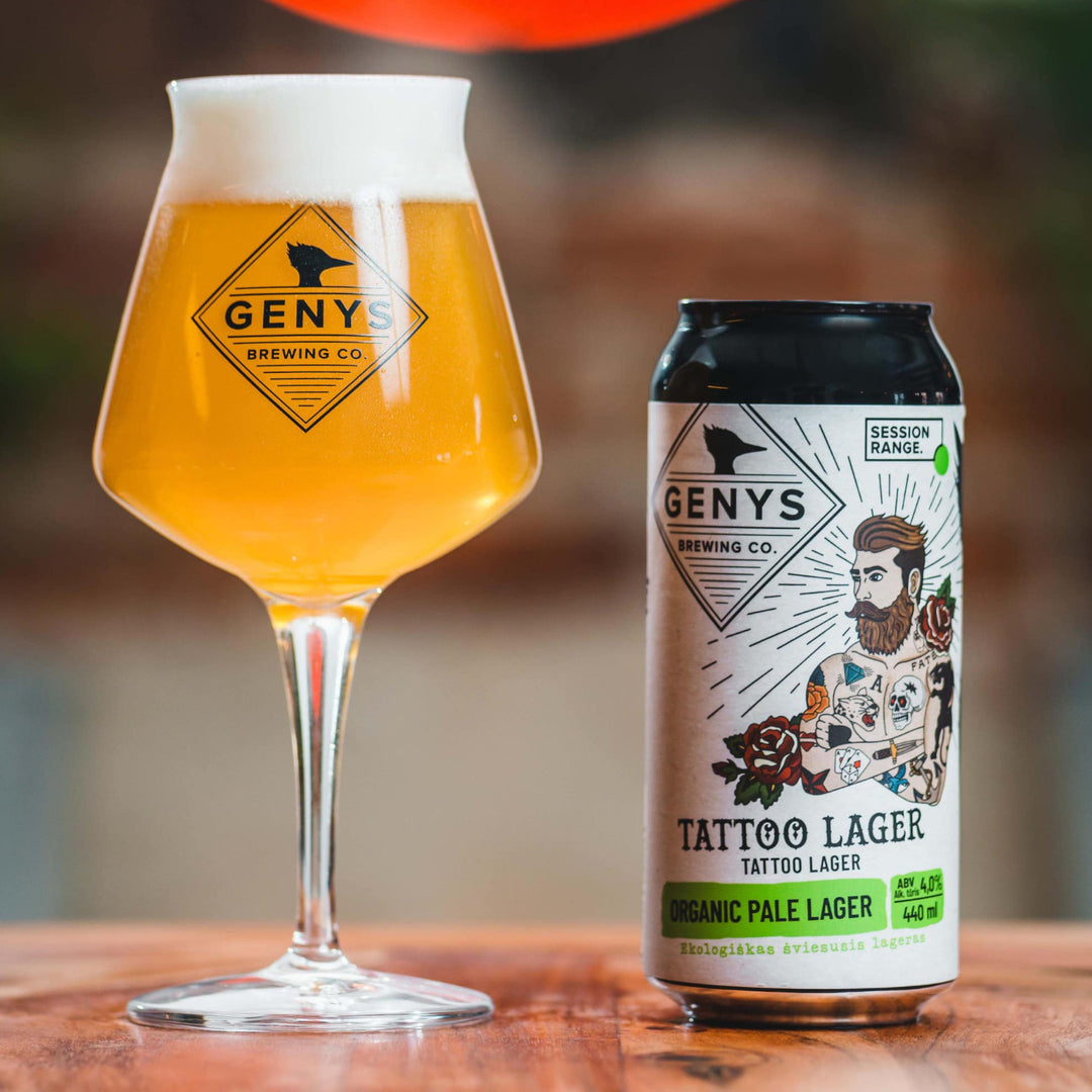Craft Beer "Tattoo Lager" - クラフトビール「タトゥーラガー」