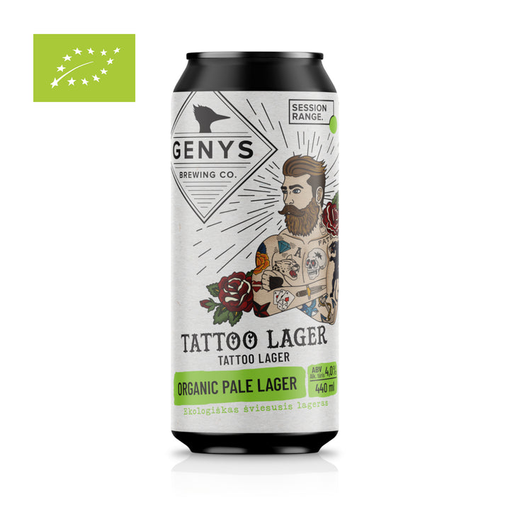 Craft Beer "Tattoo Lager" - クラフトビール「タトゥーラガー」