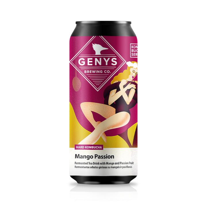 Hard Kombucha "Mango Passion" - ハードコンブチャ「マンゴーパッション」
