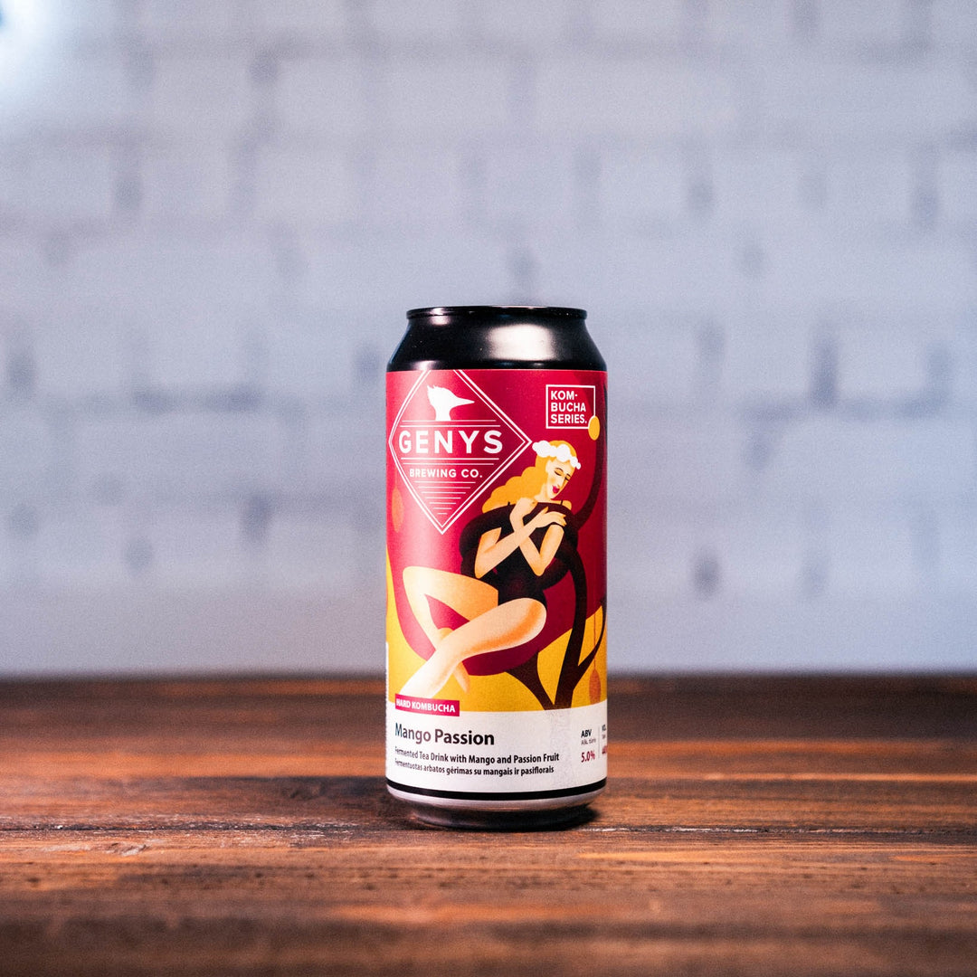 Hard Kombucha "Mango Passion" - ハードコンブチャ「マンゴーパッション」