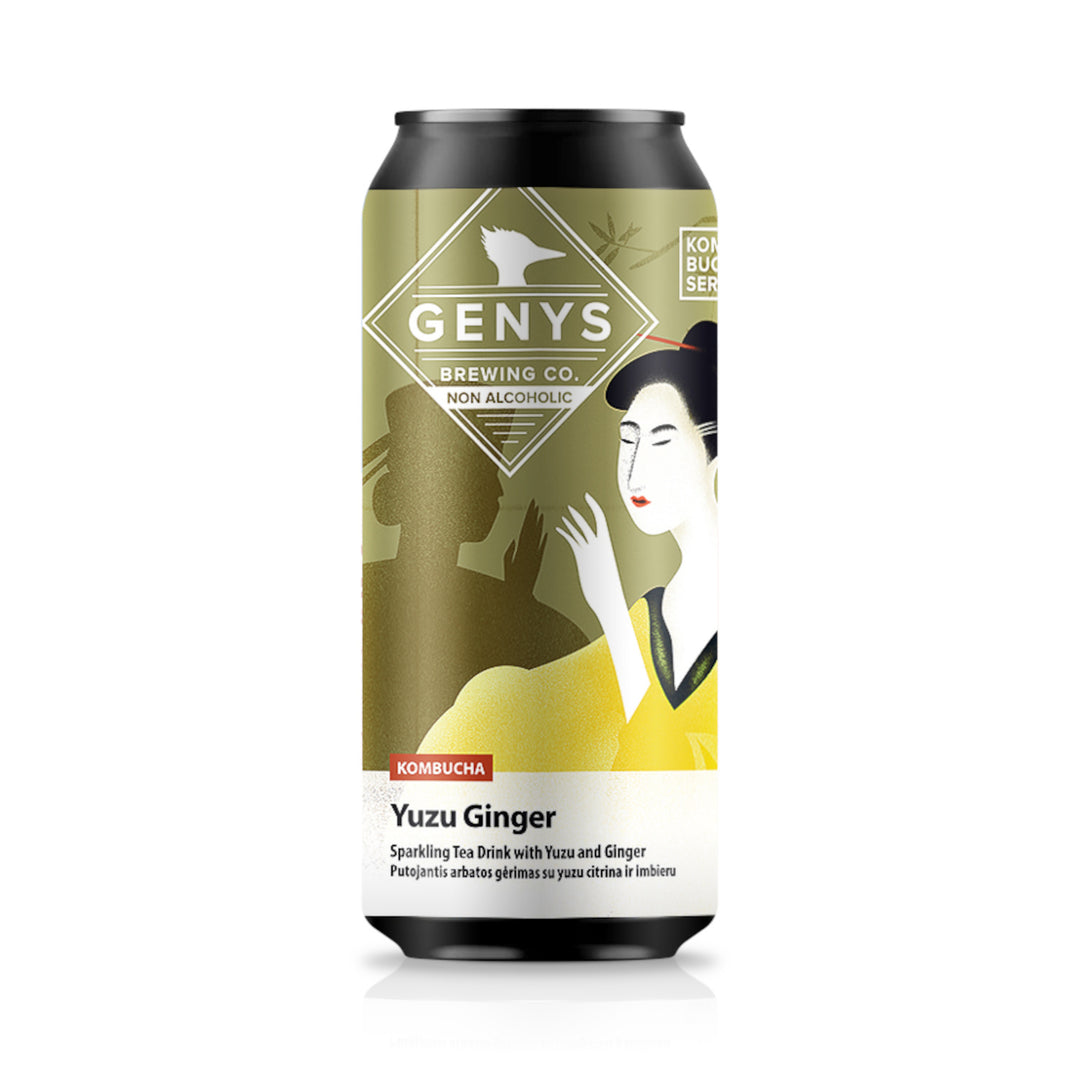 Kombucha "Yuzu Ginger" - コンブチャ「ゆずジンジャー」