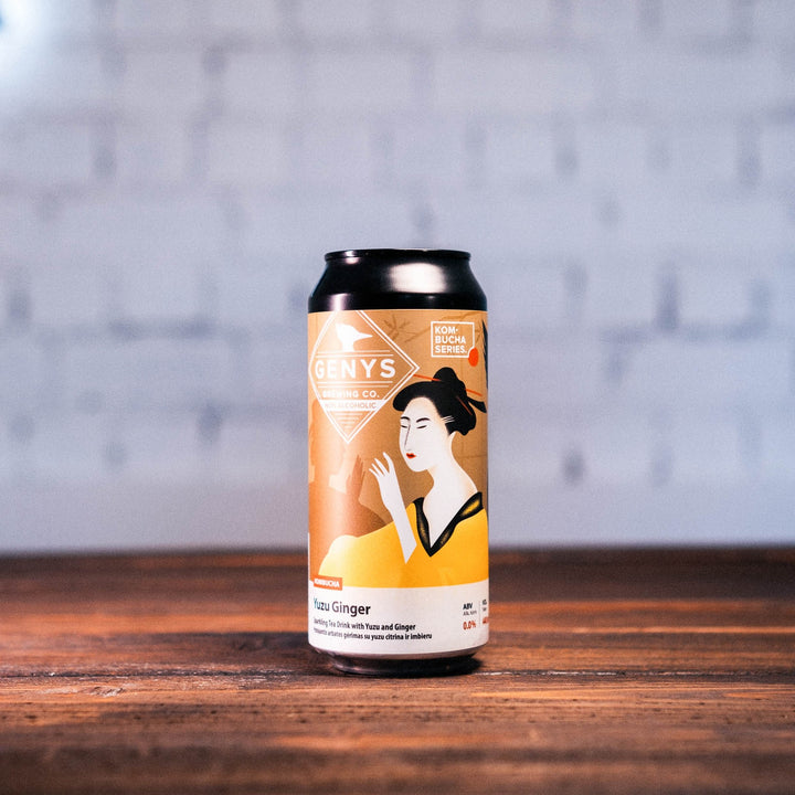 Kombucha "Yuzu Ginger" - コンブチャ「ゆずジンジャー」