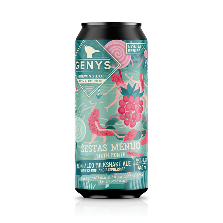 【微アル】Low-Alco Craft Beer "Sixth Month" - 微アルコールビール「シックスマンス」