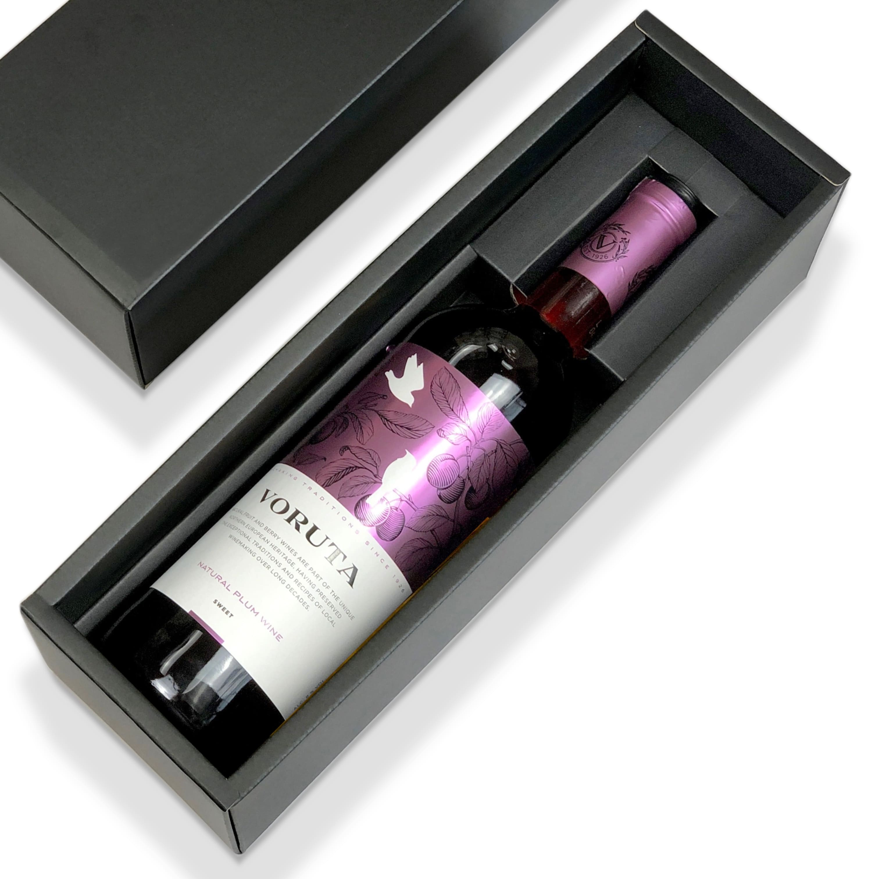 Gift: Voruta Plum Fruit Wine Single Bottle Box - ギフト：フルーツ