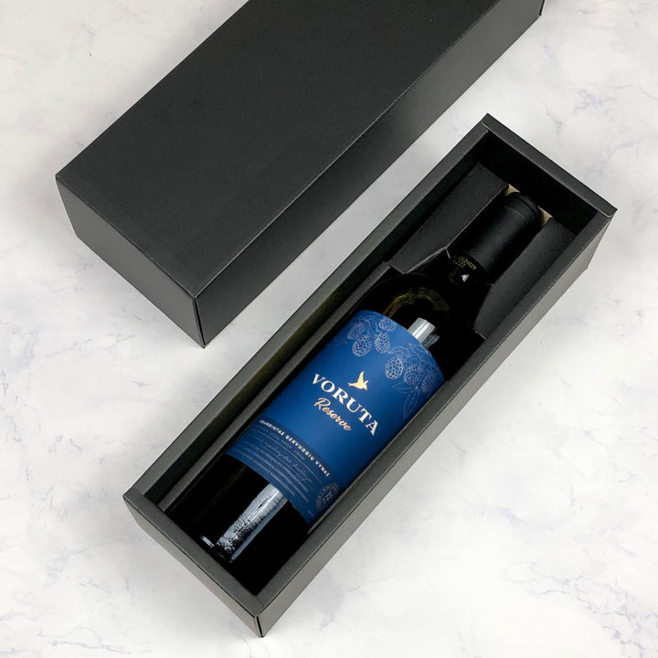 Gift: Voruta Blackberry Reserve Fruit Wine Single Bottle Box - ギフト：フルーツワイン「ヴォルタ・ブラックベリー・レゼルヴ」１本箱