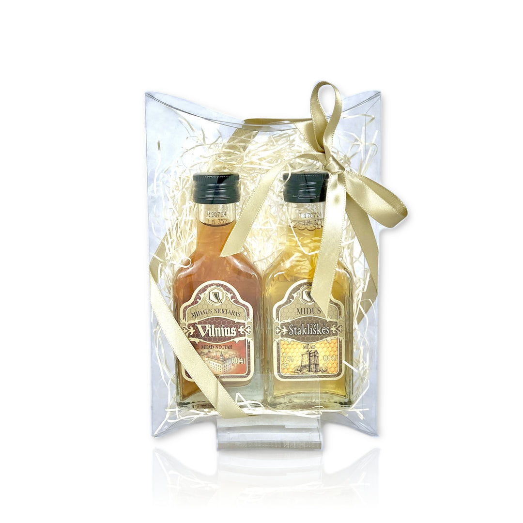 Miniature Bottle Set: Mead & Mead Nectar (12% & 25%) - ミード＆ミードネクターミニチュア２本セット（12% & 25%）