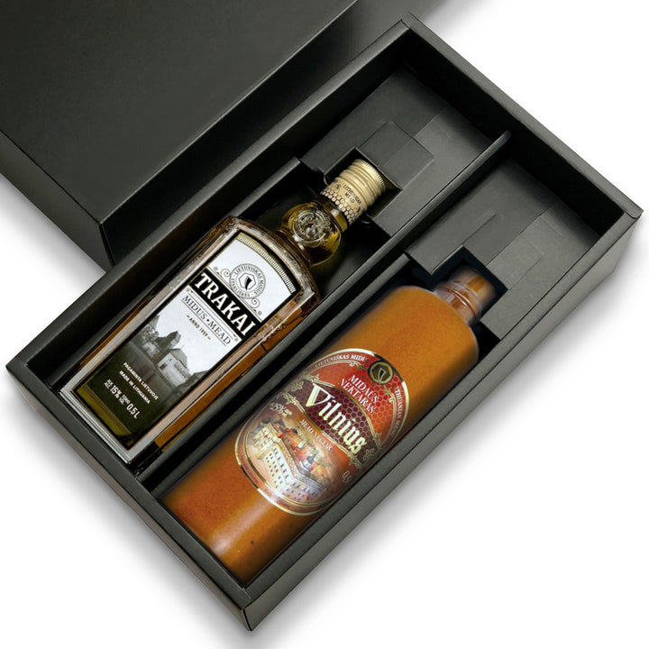 Gift: Trakai Mead & Vilnius Mead Nectar Two-Bottle Box - ギフト：ミード＆ミードネクター２本箱（トラカイ＆ヴィリニュス）