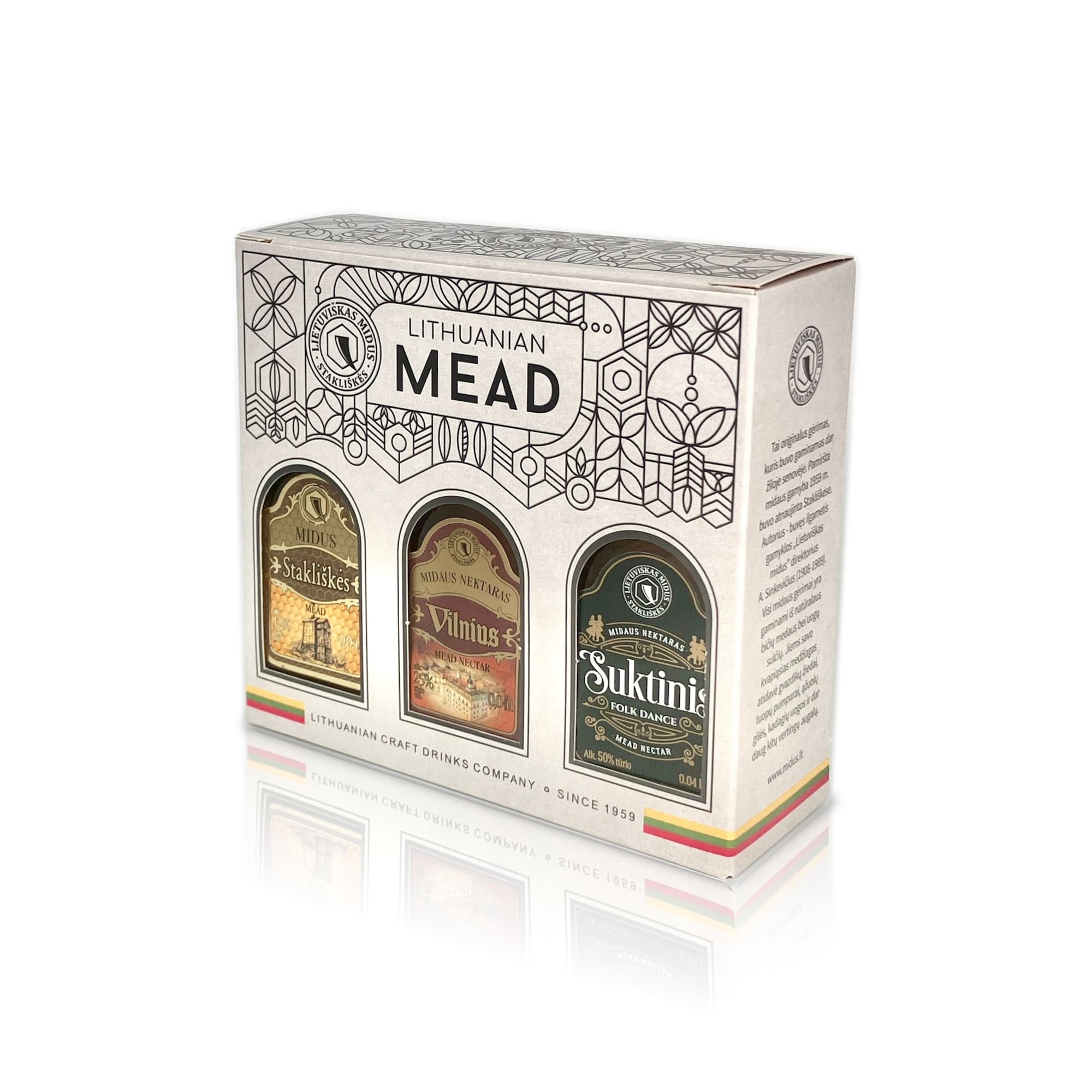 Gift Boxed Miniature Bottle Set: Mead & Mead Nectar (6 Bottles
