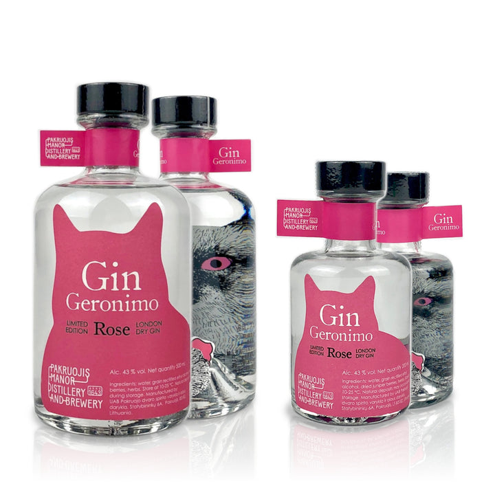 Craft Gin "Gin Geronimo Rose" - クラフトジン「ジン ジェロニモ ローズ」