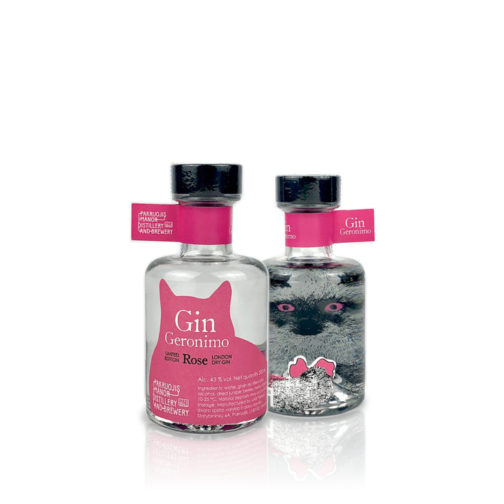 Craft Gin "Gin Geronimo Rose" - クラフトジン「ジン ジェロニモ ローズ」