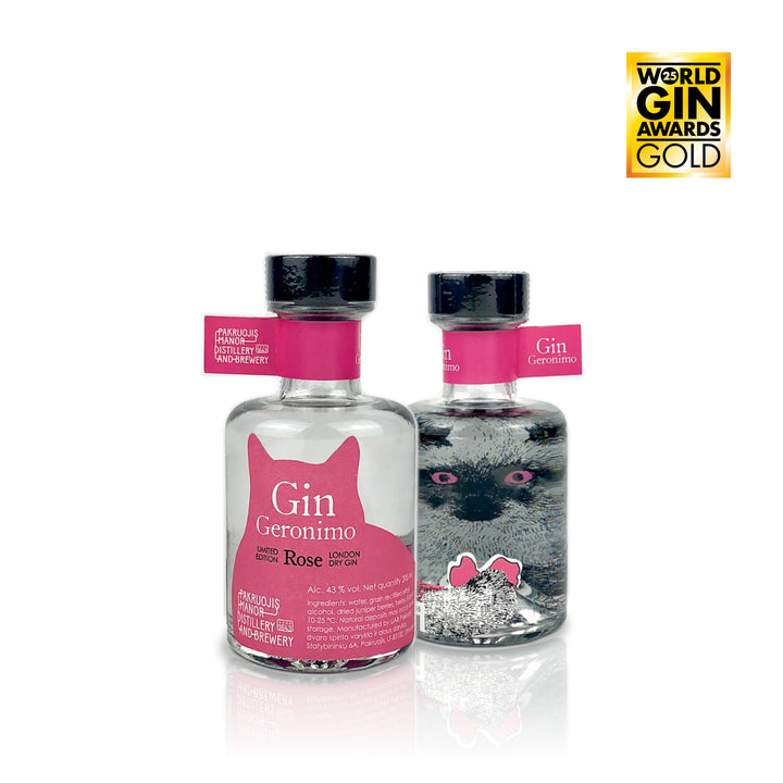Craft Gin "Gin Geronimo Rose" - クラフトジン「ジン ジェロニモ ローズ」