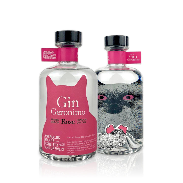 Craft Gin "Gin Geronimo Rose" - クラフトジン「ジン ジェロニモ ローズ」