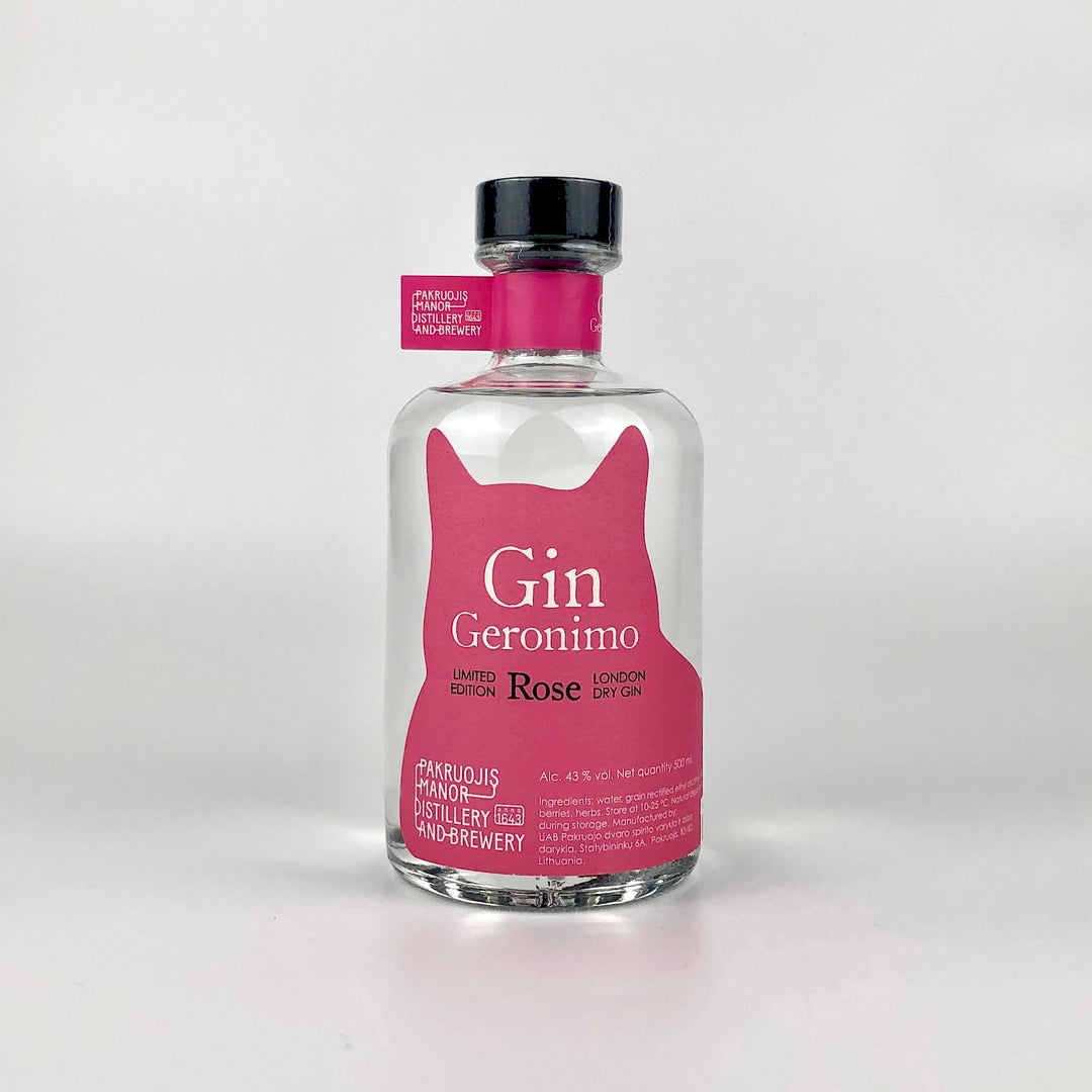 Craft Gin "Gin Geronimo Rose" - クラフトジン「ジン ジェロニモ ローズ」