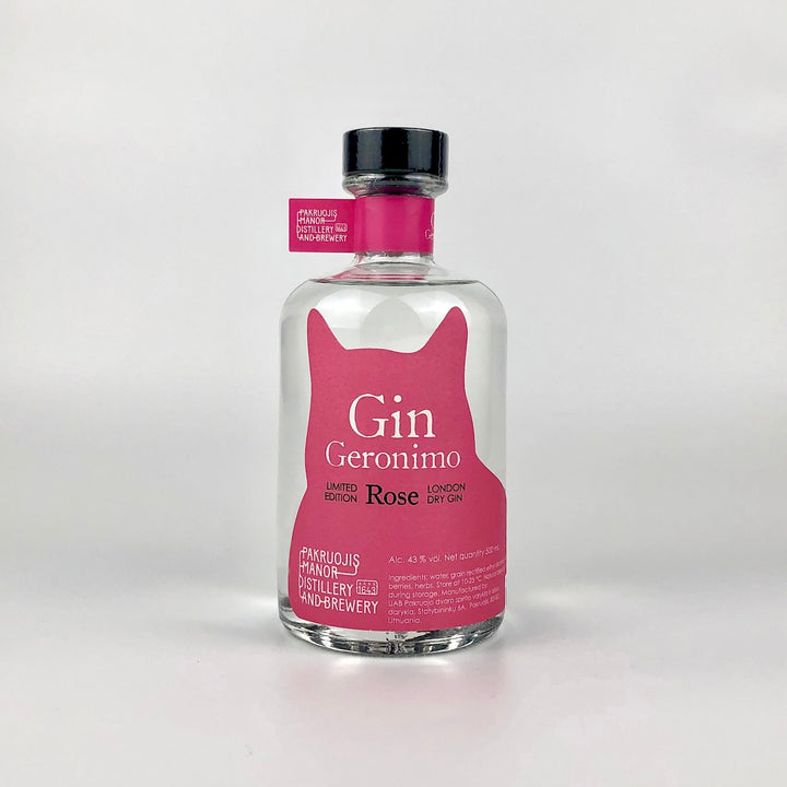 Craft Gin "Gin Geronimo Rose" - クラフトジン「ジン ジェロニモ ローズ」