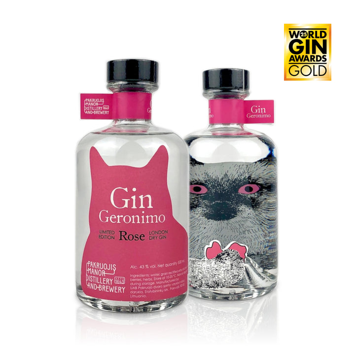 Craft Gin "Gin Geronimo Rose" - クラフトジン「ジン ジェロニモ ローズ」