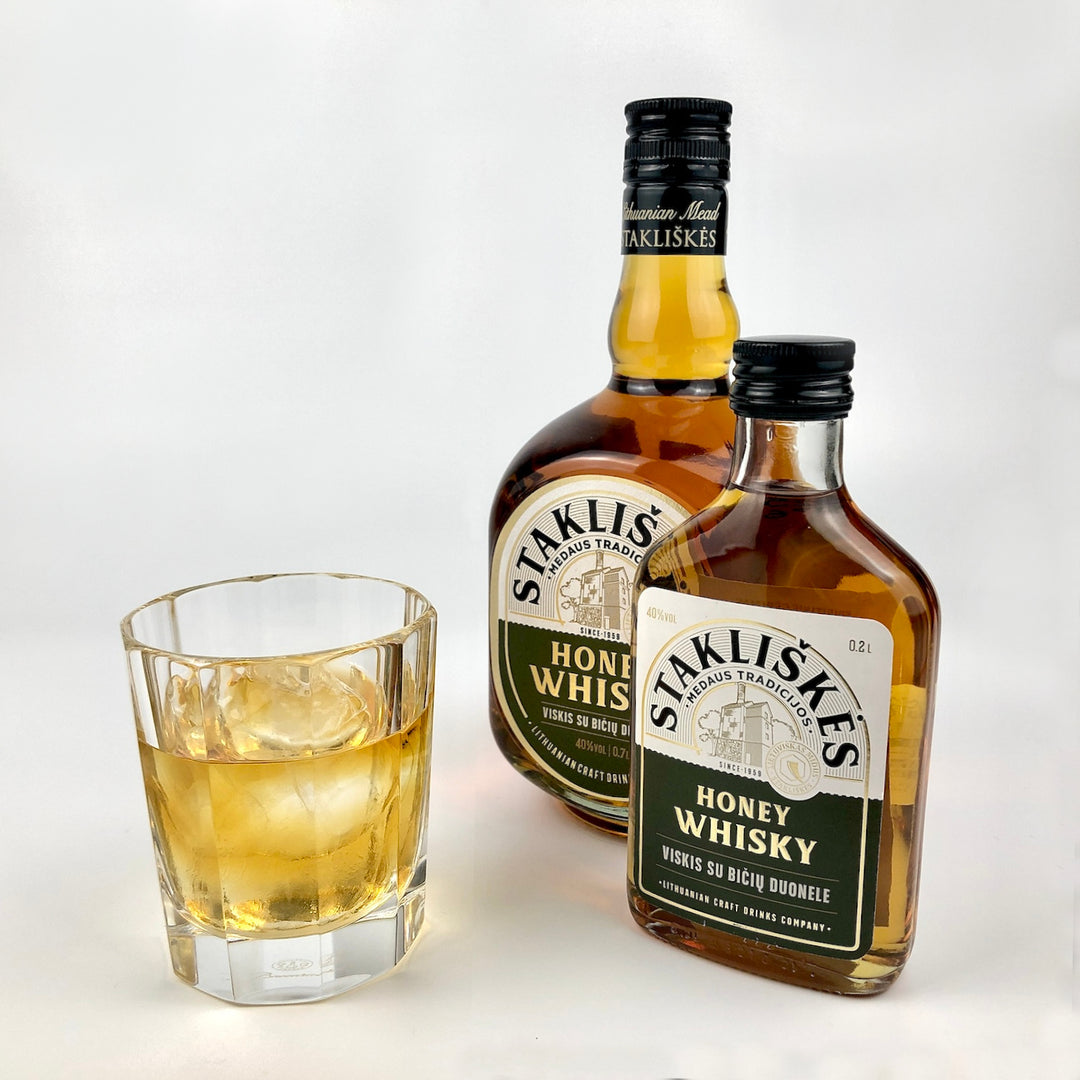 Honey whisky "Stakliškės Honey Whisky" - 「スタクリシュケス ハニーウイスキー」