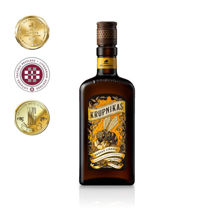 Liqueur "Krupnikas" - はちみつリキュール「クルプニカス」