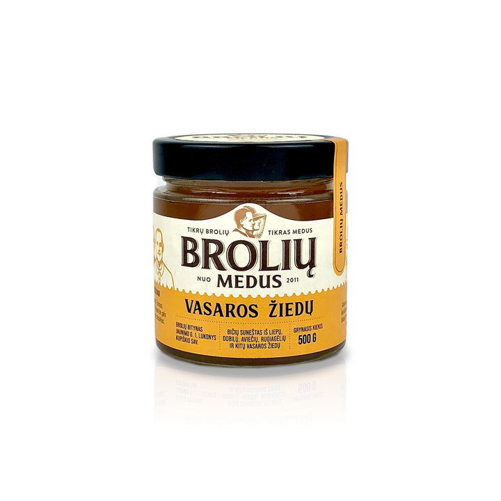 Raw Honey "Brolių Medus" Summer Blossom - 生はちみつ「サマーブロッサム・ハニー」500g