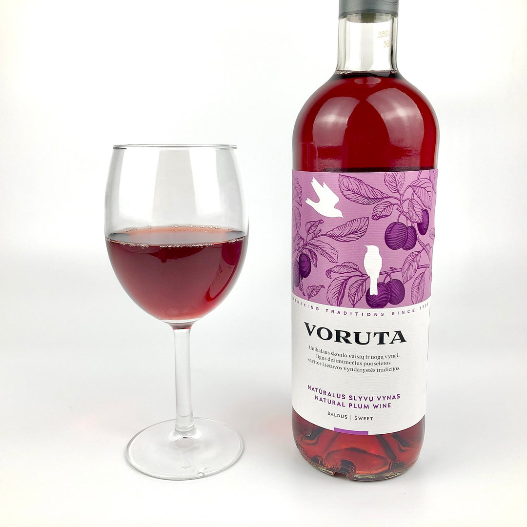 Fruits wine "Voruta Plum" - フルーツワイン「ヴォルタ プラム」