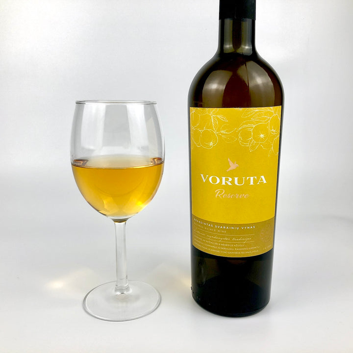 Fruits wine "Voruta Quince Reserve" - フルーツワイン「ヴォルタ クインス レゼルヴ」