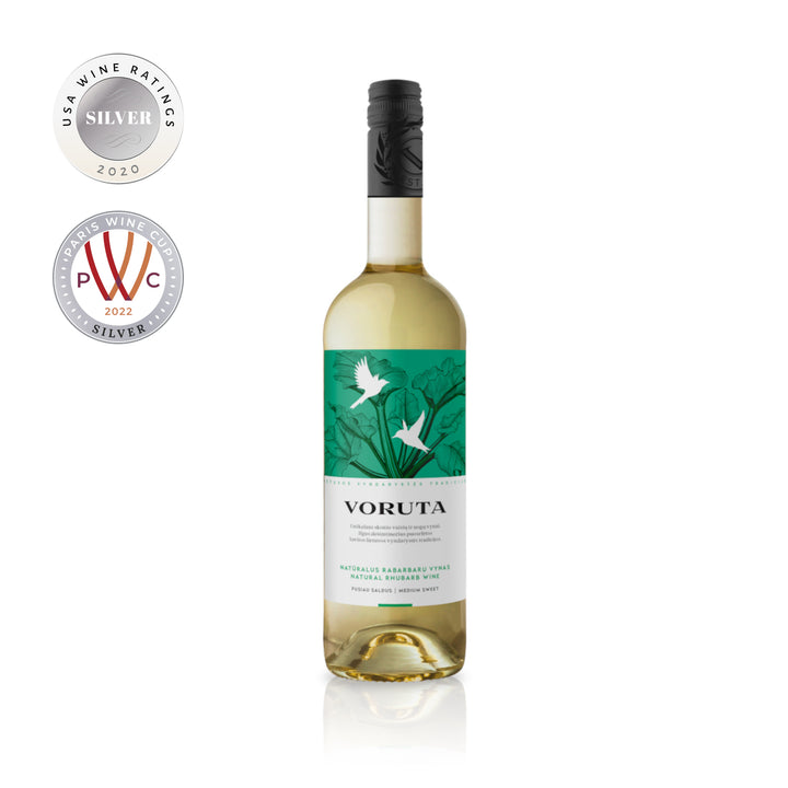 Fruits wine "Voruta Rhubarb" - フルーツワイン「ヴォルタ ルバーブ」