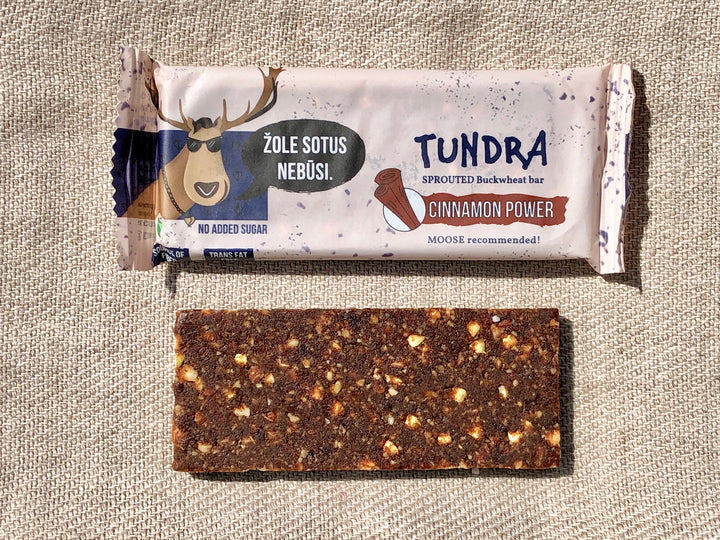 Sprouted Buckwheat Date Bar "Tundra" 4 kinds set