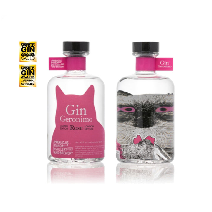 Craft Gin "Gin Geronimo Rose" - クラフトジン「ジン ジェロニモ ローズ」