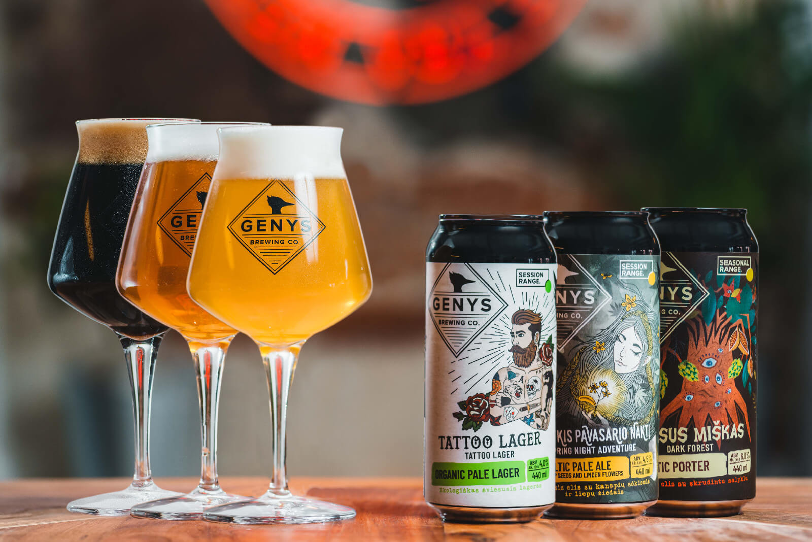バルティックスタイル・クラフトビール | ゲニス・ブルーイング社の