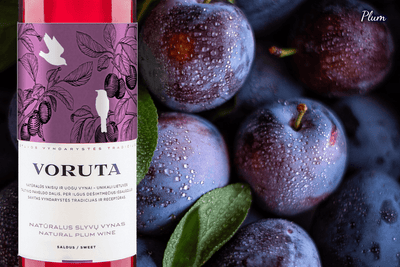 Fruit wine "Voruta Plum"