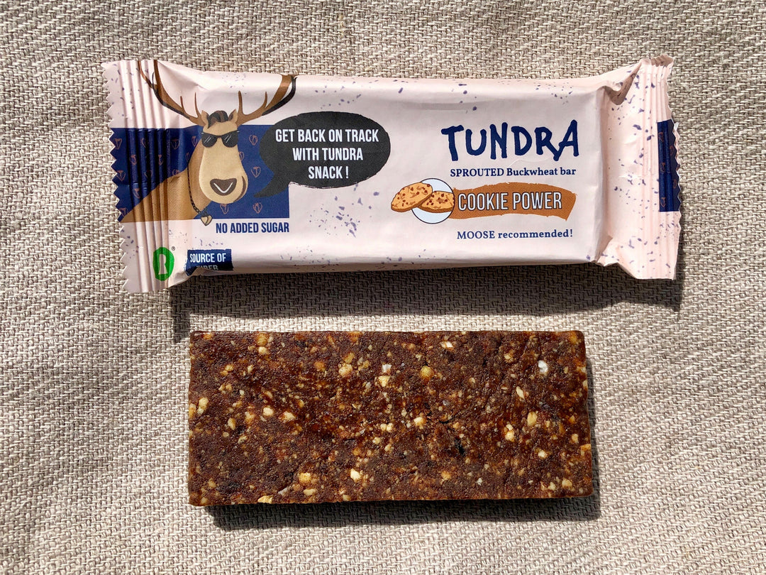 Sprouted buckwheat dates bar "Tundra Cookie Power"