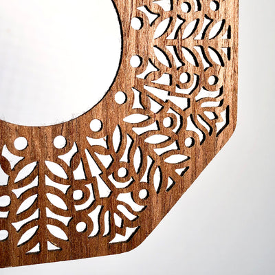 Etno Design felt coaster "GROWTH OF THE TREE OF VILNIUS"